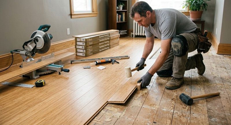 Bamboo Flooring Installation in Everett, WA