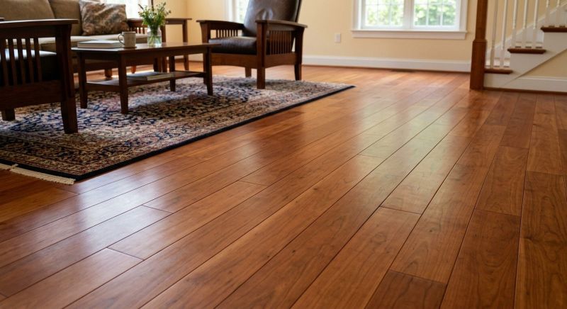 Cherry Floor Installation in Bothell, WA