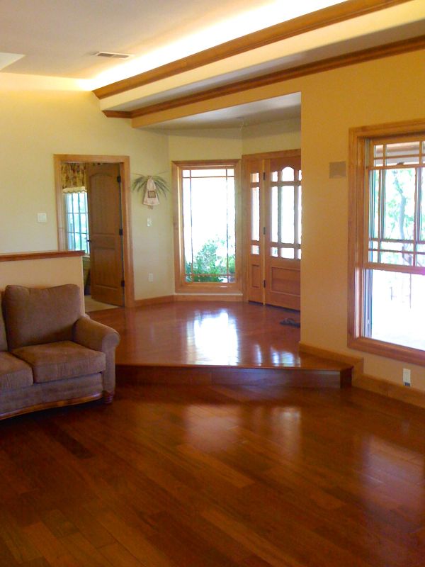 Cherry Floor Installation in Woodinville, WA