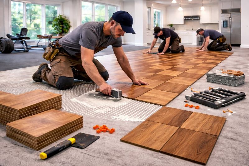 Hardwood Floor Installation in Bainbridge Island, WA