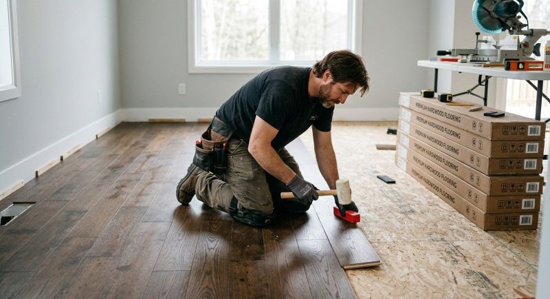 Hardwood Floor Installation in Bellevue, WA