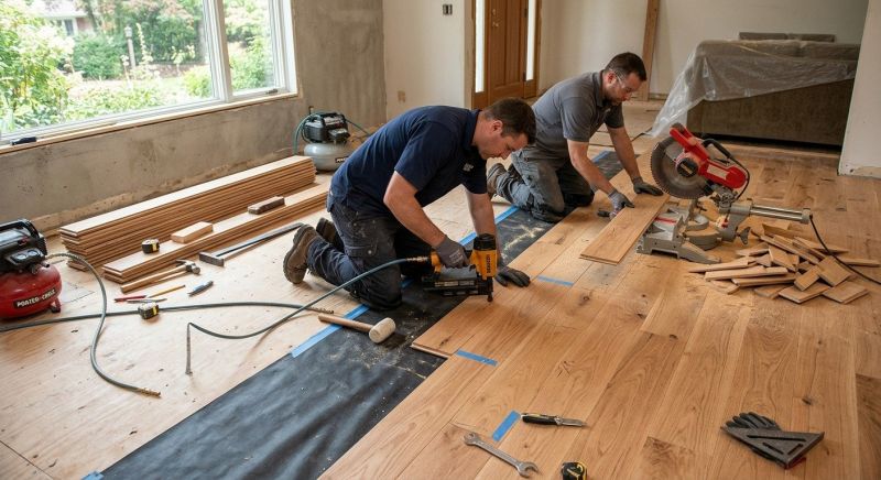 Hardwood Floor Installation in Port Gamble, WA