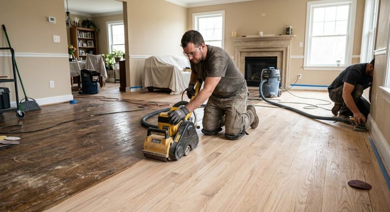 Hardwood Floor Renovation in Everett, WA