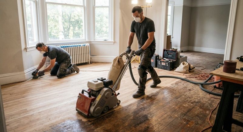 Hardwood Floor Renovation in Everett, WA