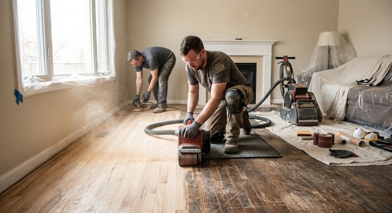 Hardwood Floor Renovation in Everett, WA