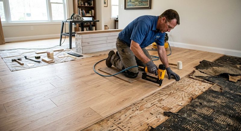 Hardwood Replacement in Bellevue, WA