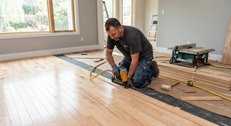 Maple Flooring Installation in Snohomish County, WA