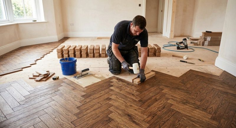 Parquet Flooring Installation in Everett, WA