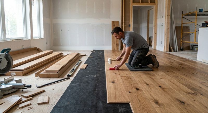 Plank Floor Installation in Everett, WA