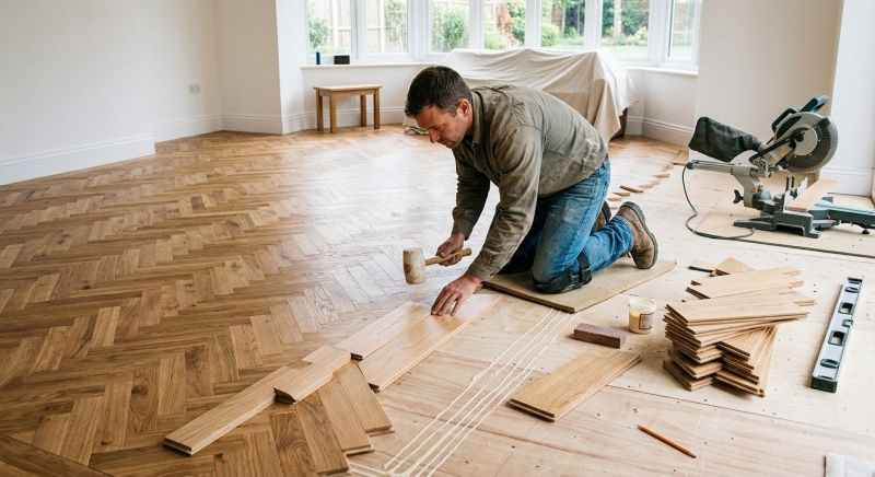 Plank Floor Installation